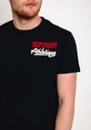 Superdry Embroidery Superstate Athletic Logo T-Shirt, Eclipse Navy