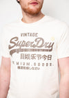Superdry Vintage Logo Workwear T-Shirt, Off White