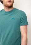 Superdry Essential Logo Embroidered T-Shirt, Teal