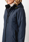 Danwear Holly Padded Waterproof Coat, Navy