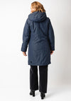 Danwear Holly Padded Waterproof Coat, Navy