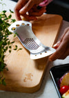 Tala Stainless Steel Garlic Press with Herb Stripper