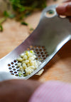 Tala Stainless Steel Garlic Press with Herb Stripper