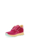 Tamaris Elasticated Lace Mesh Trainers, Fuchsia