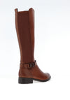 Tamaris Textured Calf Knee High Boots, Tan