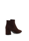 Tamaris Faux Suede Ankle Boot, Mocha Brown