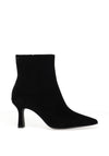 Tamaris Suede Structured Ankle Sock Boot, Black