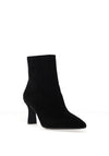 Tamaris Suede Structured Ankle Sock Boot, Black