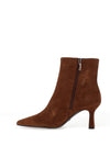 Tamaris Suede Structured Ankle Sock Boot, Brown