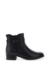 Tamaris Buckle Strap Detail Ankle Boot, Navy