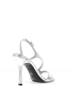 Tamaris Strappy Stiletto High Heels, Silver