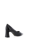 Tamaris Faux Suede Patent High Heels, Black