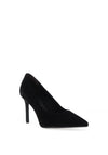 Tamaris Suede Stiletto Heeled Court Shoes, Black
