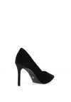 Tamaris Suede Stiletto Heeled Court Shoes, Black
