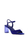 Tamaris Suede Metallic Strap Wedge Sandals, Royal Blue