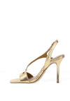 Tamaris Strappy Stiletto High Heels, Gold
