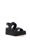 Tamaris Chunky Platform Sandals, Black