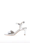 Tamaris Metallic Heeled Sandals, Silver