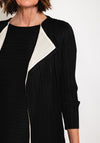 Thanny Pleated Waterfall Jacket, Black