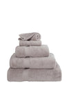 The Linen Consultancy Five Star Hotel Concept Towel, Silver