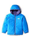 The North Face Kids Reversible Perrito Hooded Jacket, Cave Blue