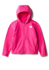 The North Face Girls Glacier Hooded Fleece, Pink