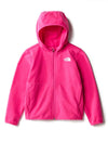The North Face Girls Glacier Hooded Fleece, Pink