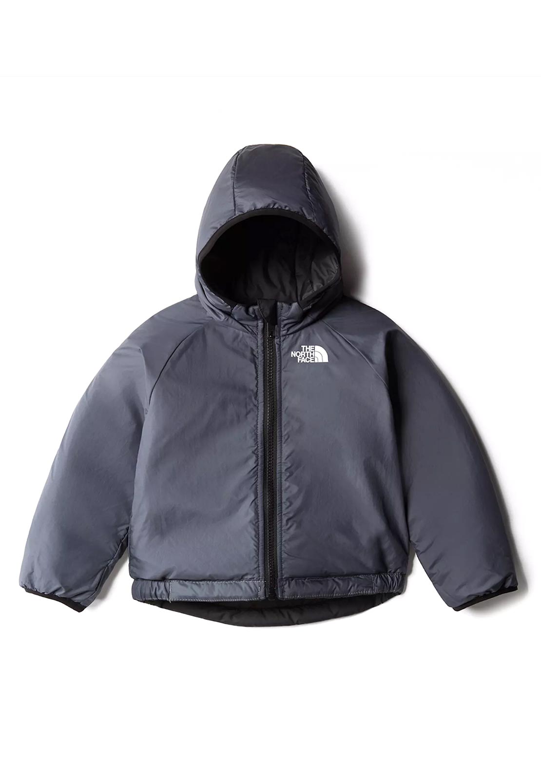 The North Face Kids Reversible Perrito Hooded Jacket, Black