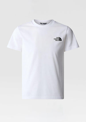 The North Face Kids Simple Dome Short Sleeve Tee, White