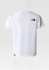The North Face Kids Simple Dome Short Sleeve Tee, White