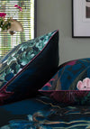 The Lyndon Company Tivoli Nighttime Cotton Duvet Cover Set, Navy