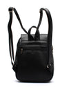 Zen Collection Pebbled Tassel Backpack, Black