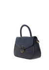 Zen Collection Faux Croc Print Crossbody Bag, Blue