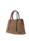 Zen Collection Pebbled Grab Bag, Natural Khaki