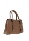 Zen Collection Pebbled Grab Bag, Natural Khaki