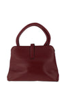 Zen Collection Textured Faux Leather Grab Bag, Red