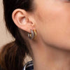 Ti Sento Braided Hoop Earrings, Gold