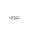Ti Sento Braided Ring, Silver