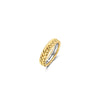 Ti Sento Braided Ring, Gold