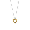 Ti Sento Circle Pendant Necklace, Gold