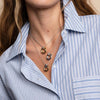 Ti Sento Circle Pendant Necklace, Gold