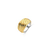Ti Sento Dome Ring, Gold
