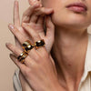 Ti Sento Dome Ring, Gold