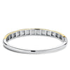 Ti Sento Twisted Lines Bangle, Gold
