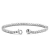 Ti Sento CZ Slim Tennis Bracelet, Silver