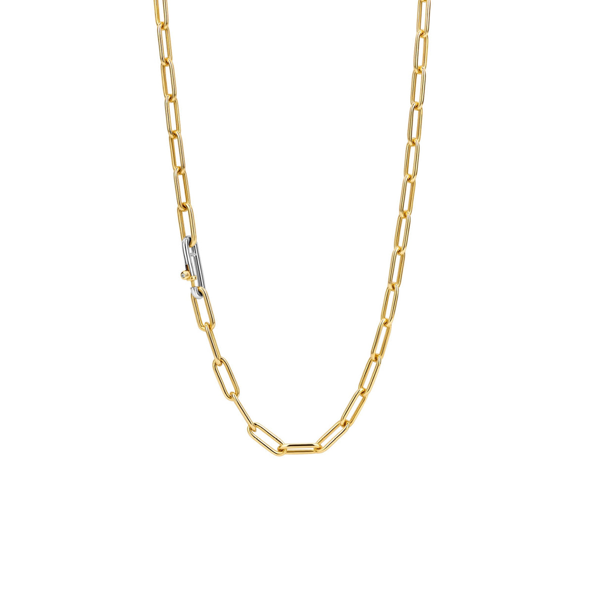 Ti Sento Chain Link Necklace, Gold