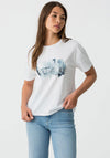 Tiffosi Maizena Graphic T Shirt, White