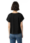 Tiffosi Max Satin Blouse, Black