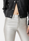 Tiffosi High Waist Skinny Push-Up Jeans, Silver