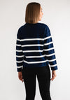 Tiffosi Robin Striped Sweatshirt, Navy
